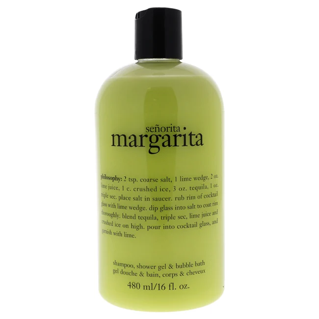 Senorita Margarita by Philosophy for Unisex - 16 oz Shampoo, Shower Gel and Bubble Bath